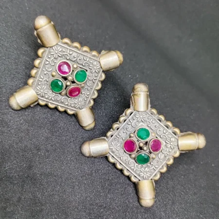 Multi Color Antique Earring