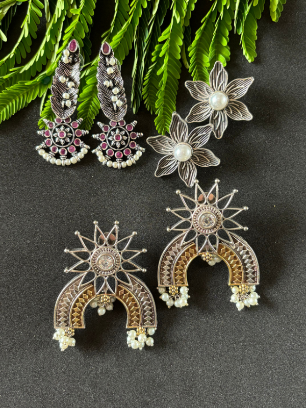 Naya Festive: 3 Earrings