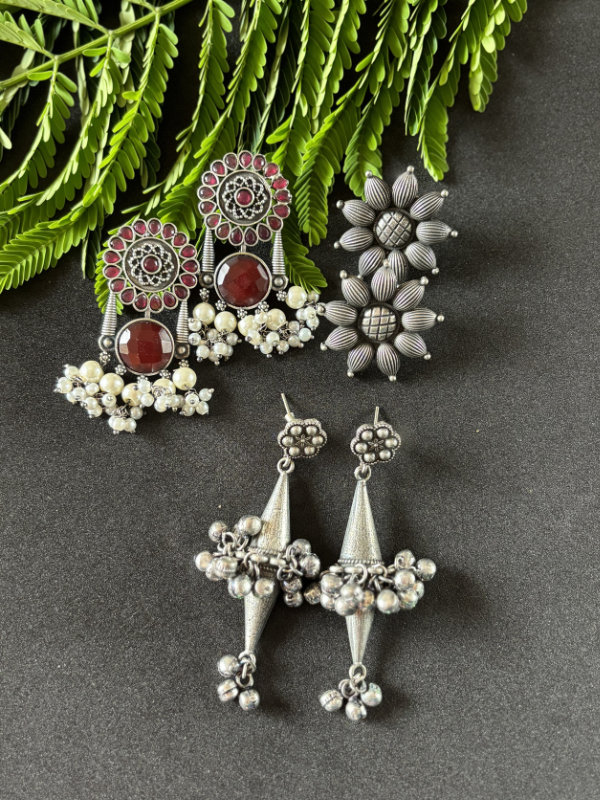 Grab 3 Earrings – Festive Special