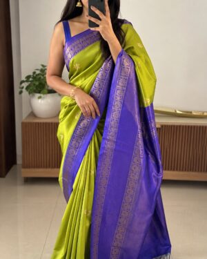 Semi South Silk Saree Description